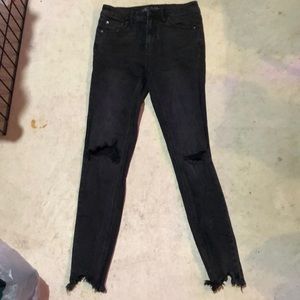 Wild Fable distressed black jeans